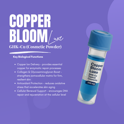 Copper Bloom Luxe (GHK-CU (Cosmetic Powder)) 200mg
