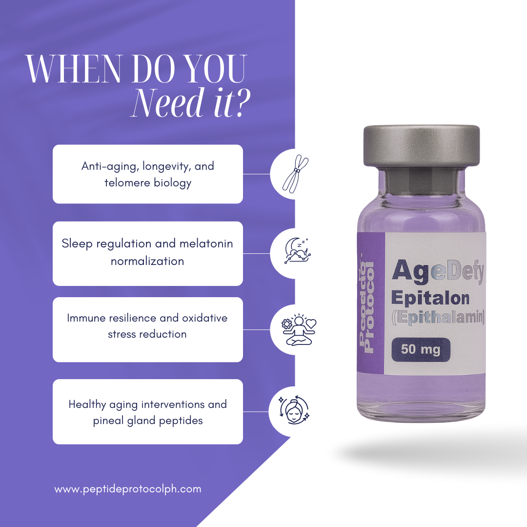 AgeDefy (Epitalon (Epithalamin)) 50mg