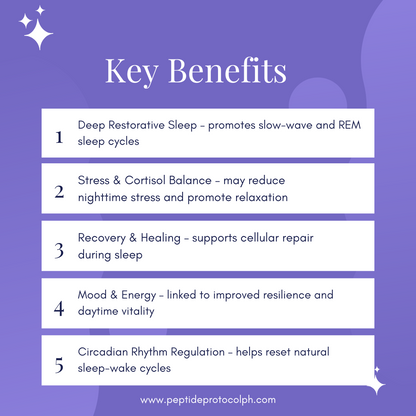 REM Restore (DSIP (Delta Sleep-Inducing Peptide)) 5mg