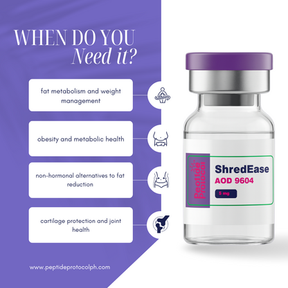 ShredEase (AOD 9604) 5mg